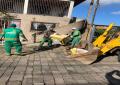 Codeca recolhe 55 toneladas de resíduos no Bota-Fora nos bairros Arcobaleno, Bom Pastor e São Caetan